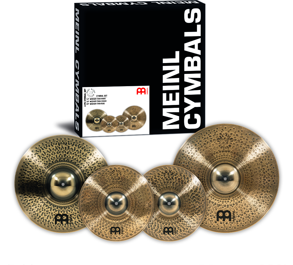 Meinl Pure Alloy Custom Beckenset 3-teilig  