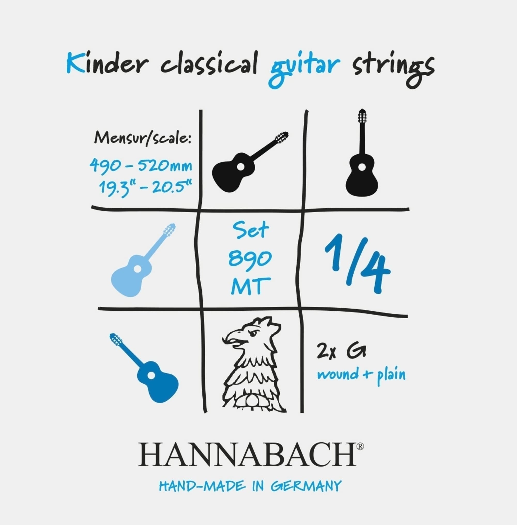 Hannabach 890MT14