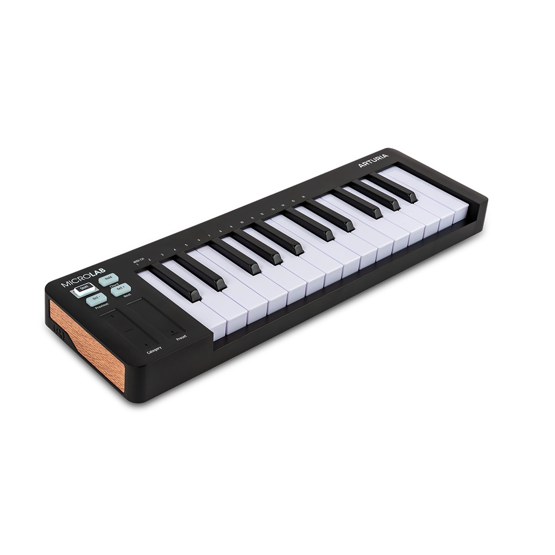 Arturia MicroLab Mk3 Schwarz