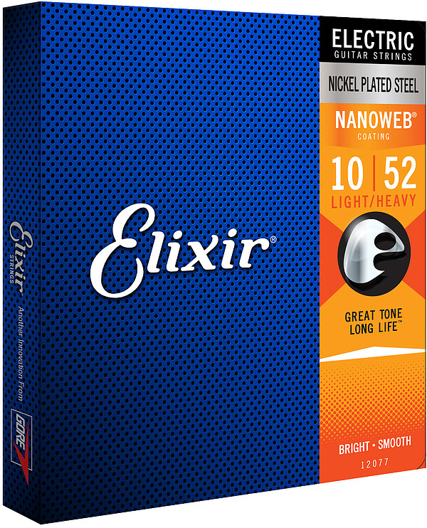 Elixir Nanoweb Light Heavy 12077