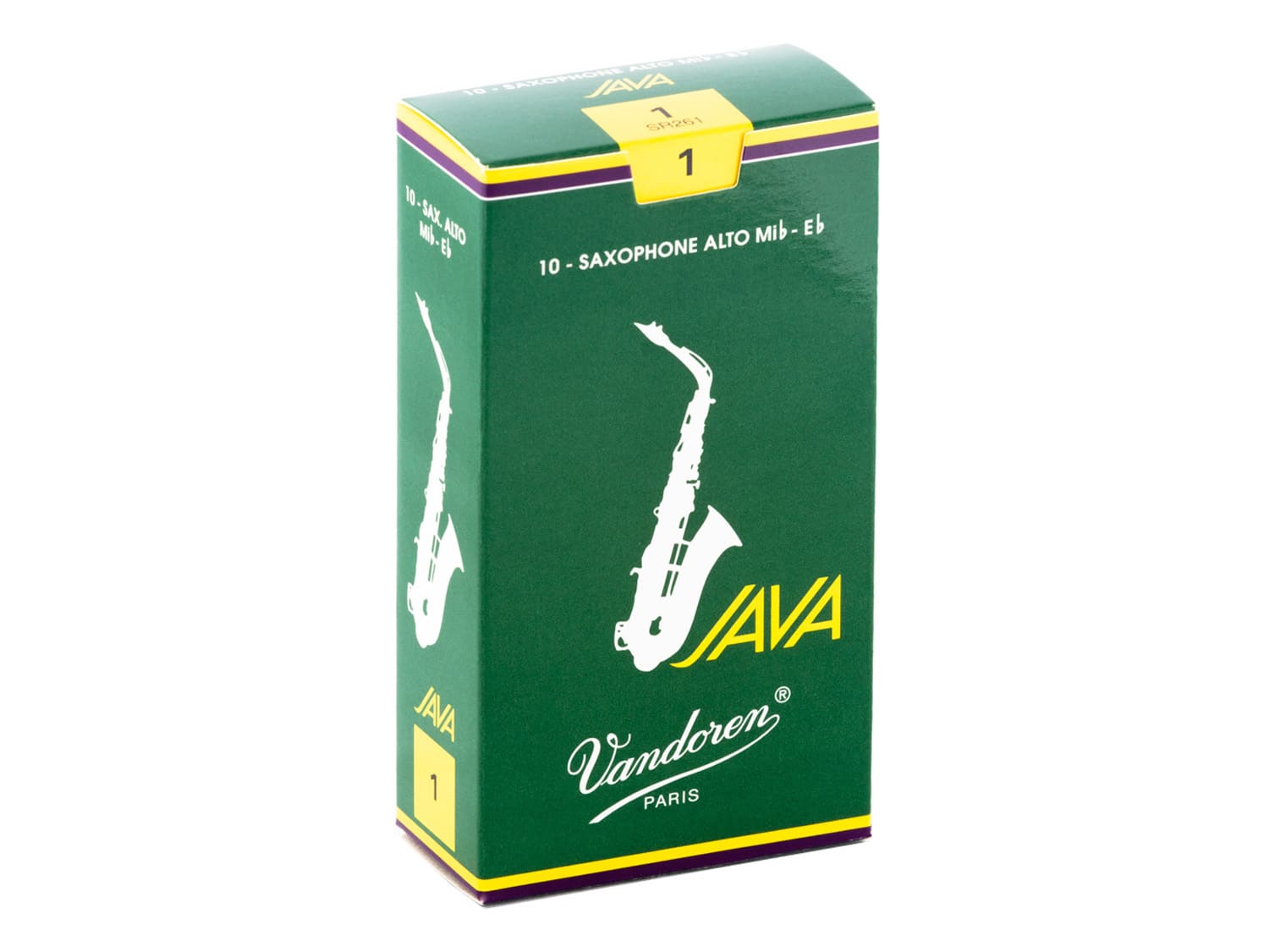 Vandoren Alto Sax Blätter Java Green 1,0