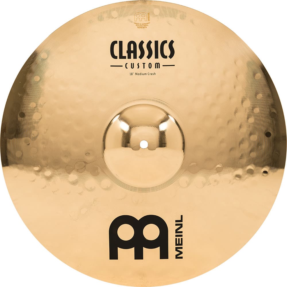 Meinl Classics Custom Brilliant 18" Medium Crash